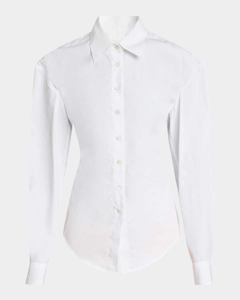 Cenny Buckle Button-Down Shirt